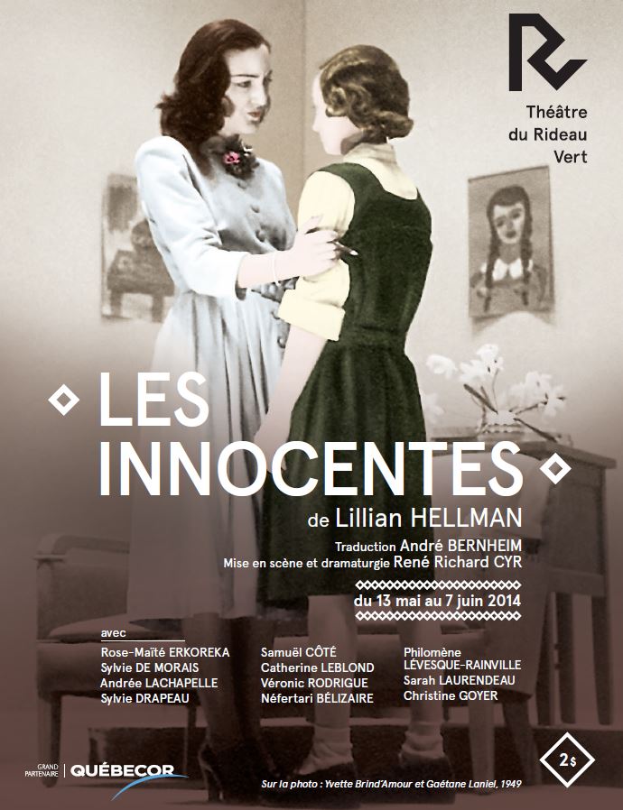 Photographie de la production initiale en couverture du programme de la production de 2014.
