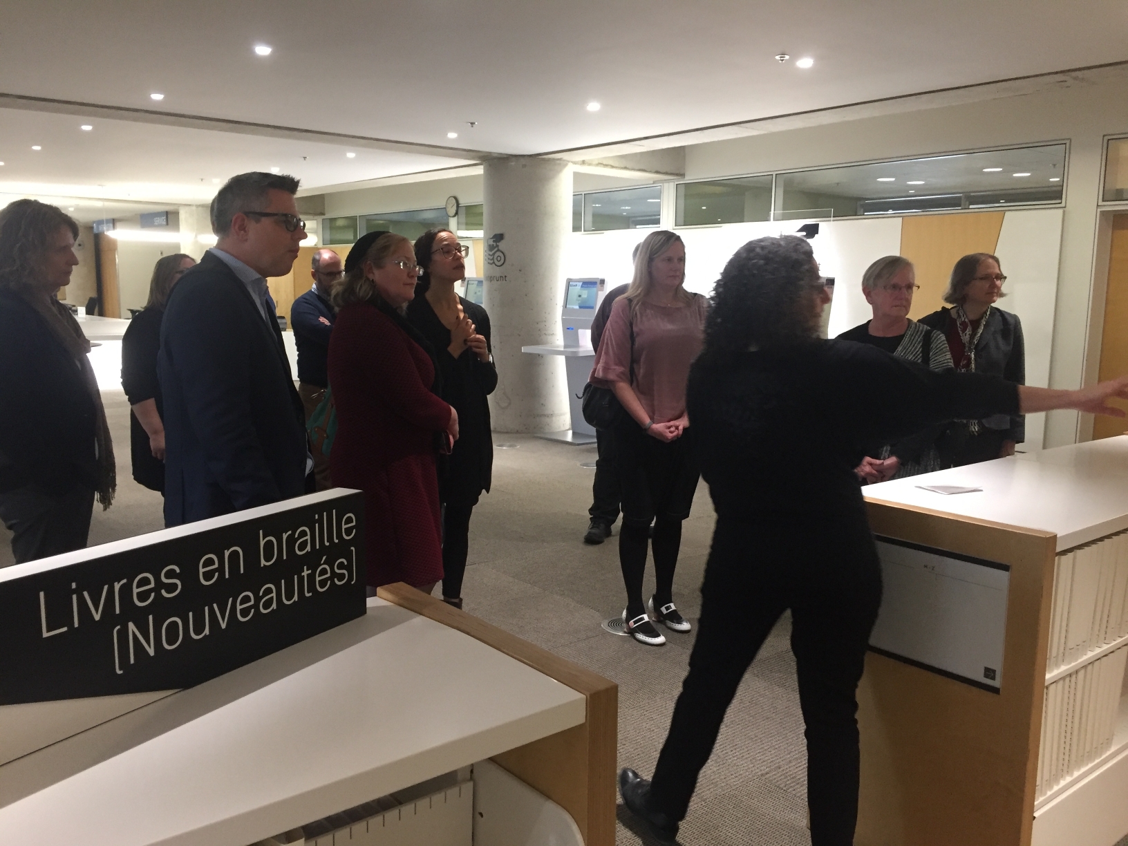 Visite de groupe - milieux documentaires