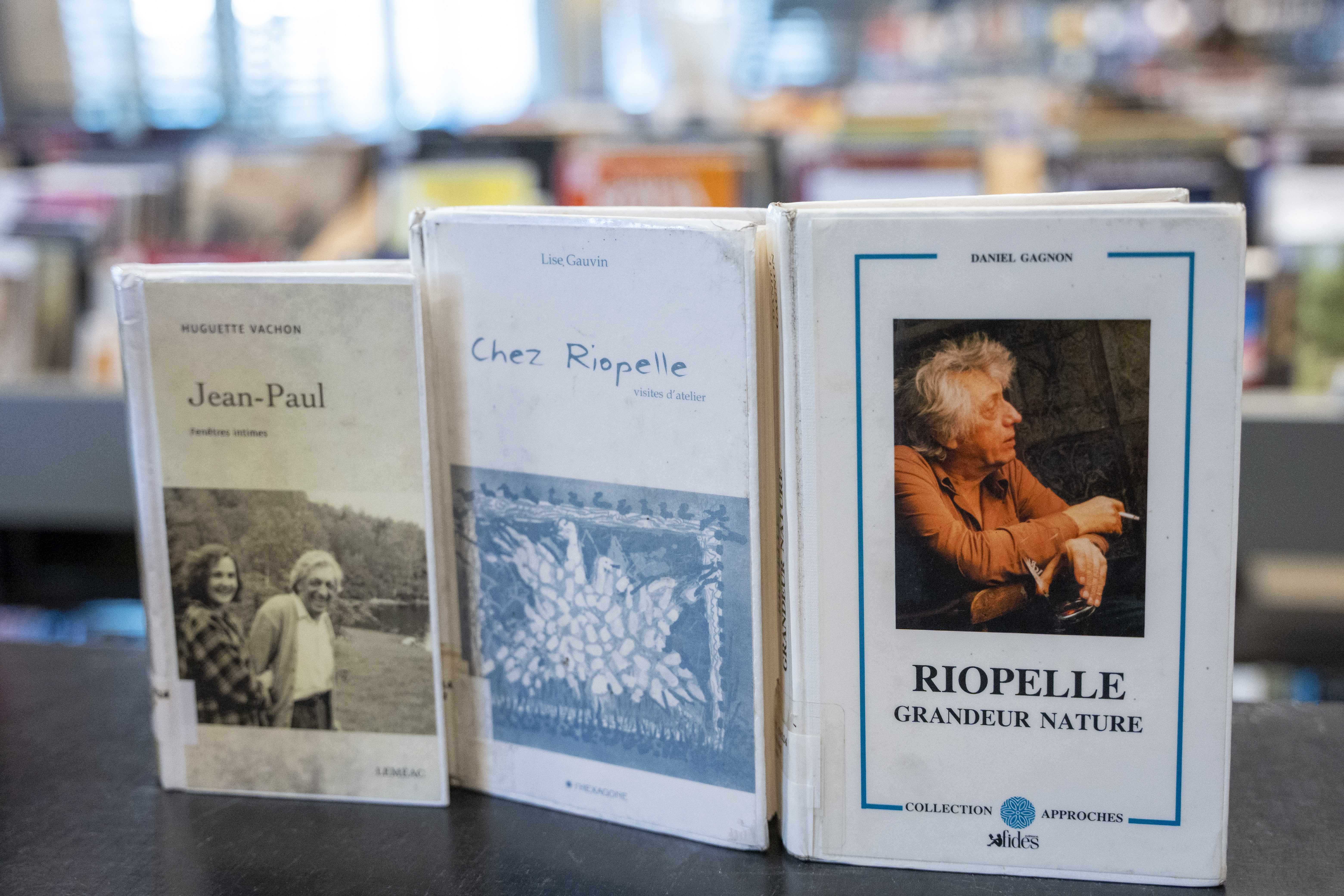 Trois biographies de Jean Paul Riopelle.