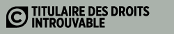 Titulaire des droits introuvable