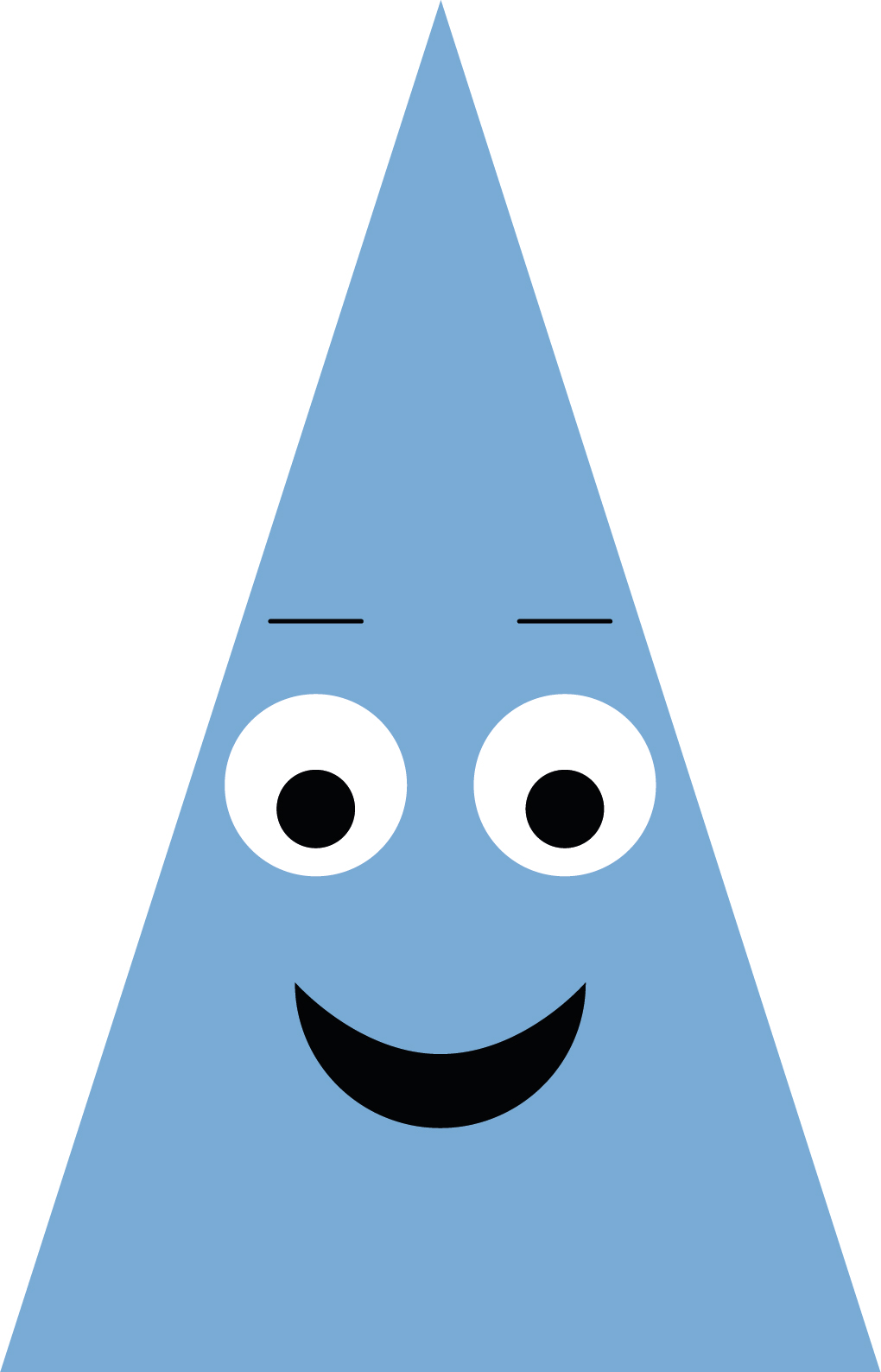 Logo de BAnQ Éducation représentant un triangle avec un visage souriant