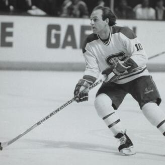 Guy Lafleur en pleine action, le 15 mars 1984. 