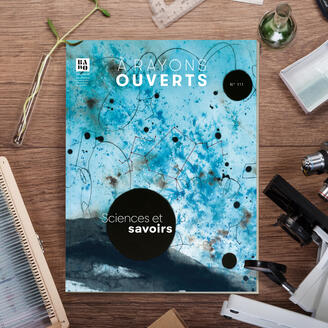 Couverture du magazine « À rayons ouverts ».