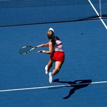 Joueuse de tennis.